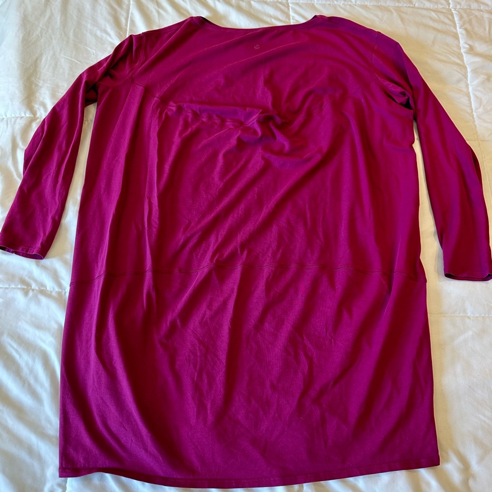 Lululemon Swiftly Tech Low Long Sleeve Dress Size 6